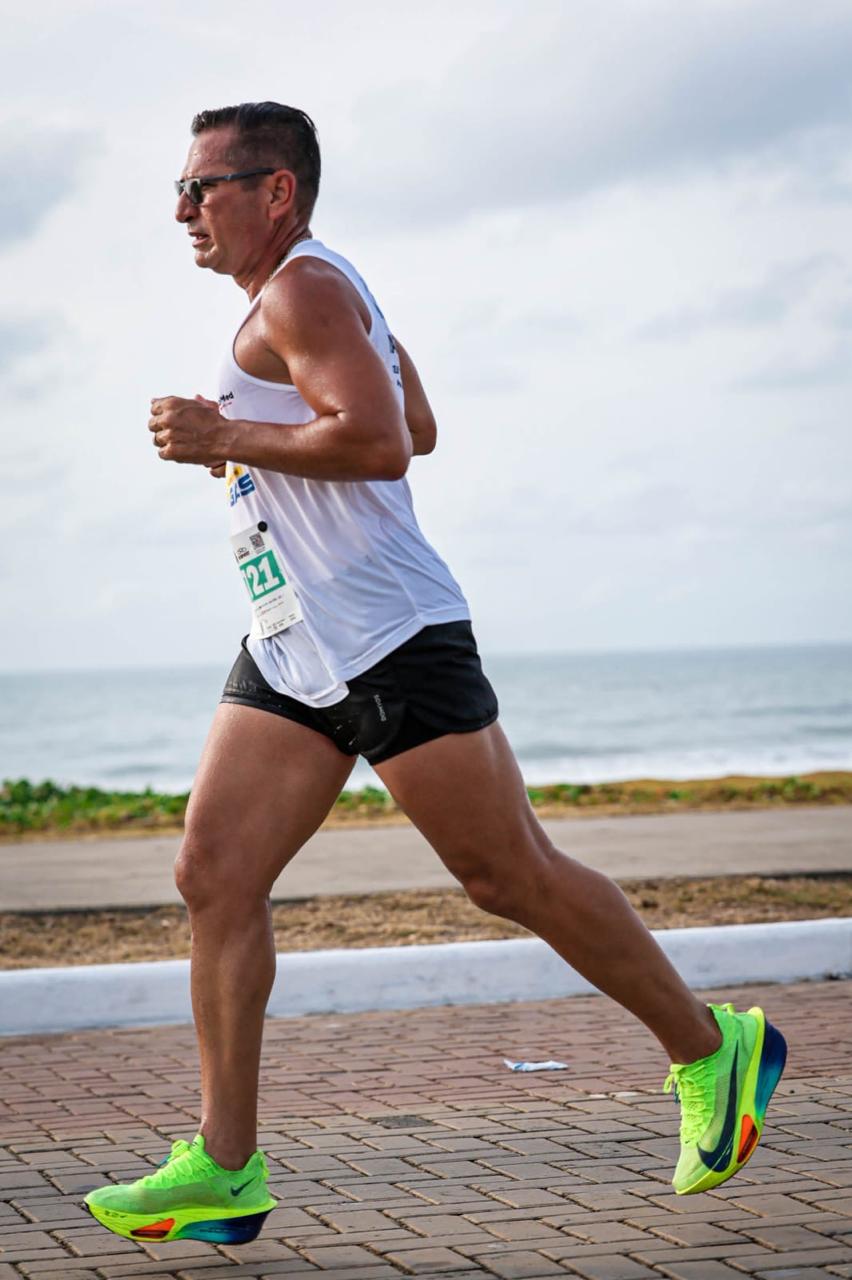 Corredor em movimento